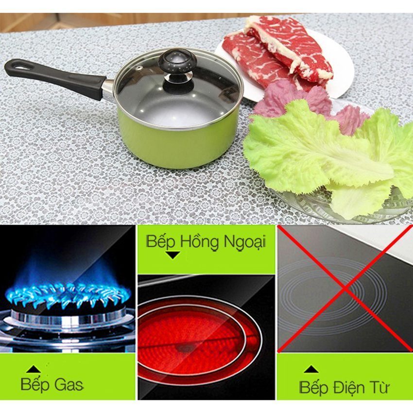 Nồi quấy bột chống dính Sunhouse SHGMP14 sử dụng trên hầu hết các loại bếp