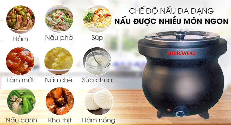 Nồi tiềm điện Berjaya BJY-9SK - Hàng chính hãng