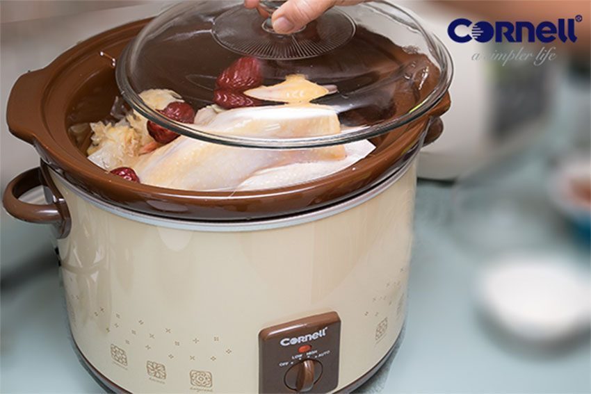 Nồi tiềm thực phẩm Cornell CSC-D35C - Hàng chính hãng