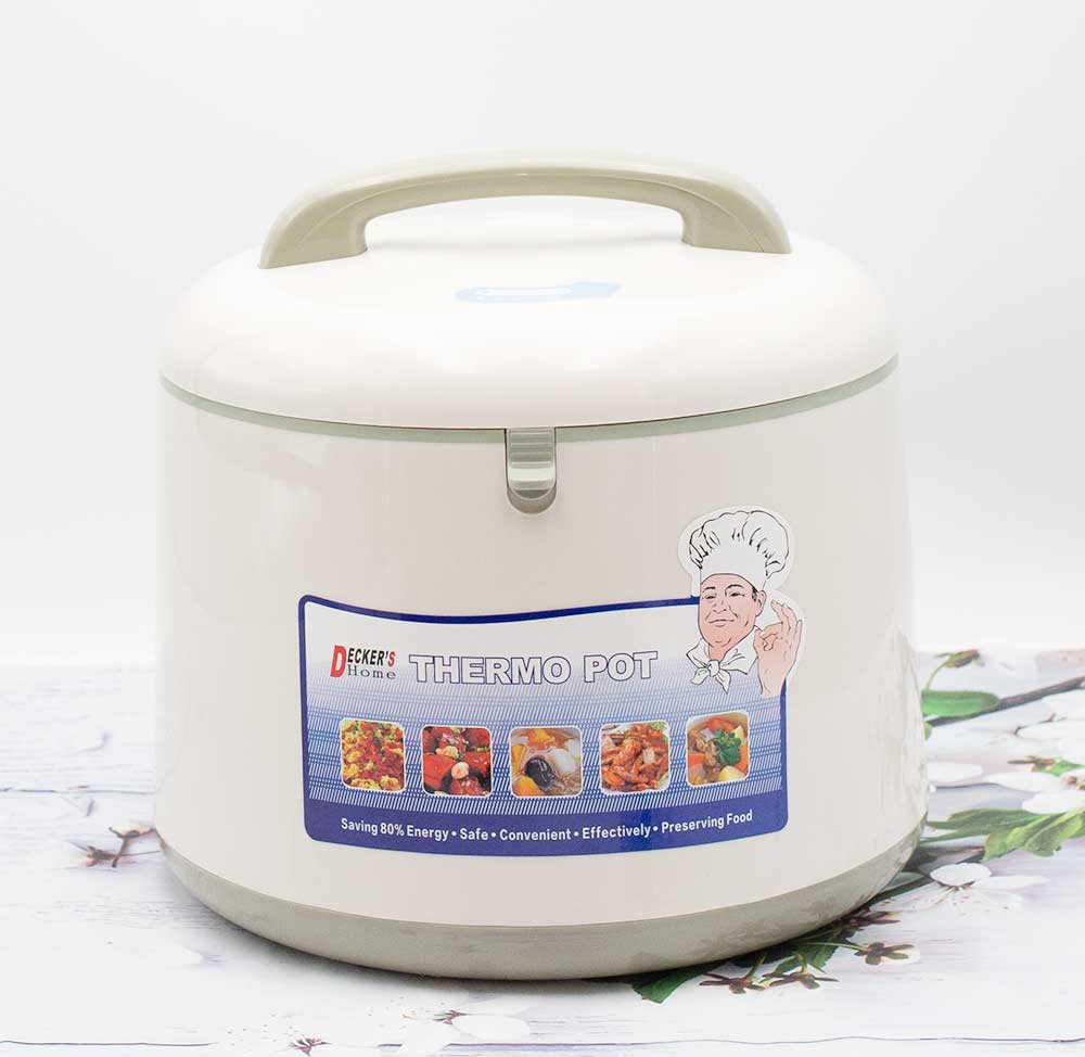 Nồi ủ chân không giữ nhiệt inox Decker's Home Thermo Pot SX-80CF - Hàng chính hãng
