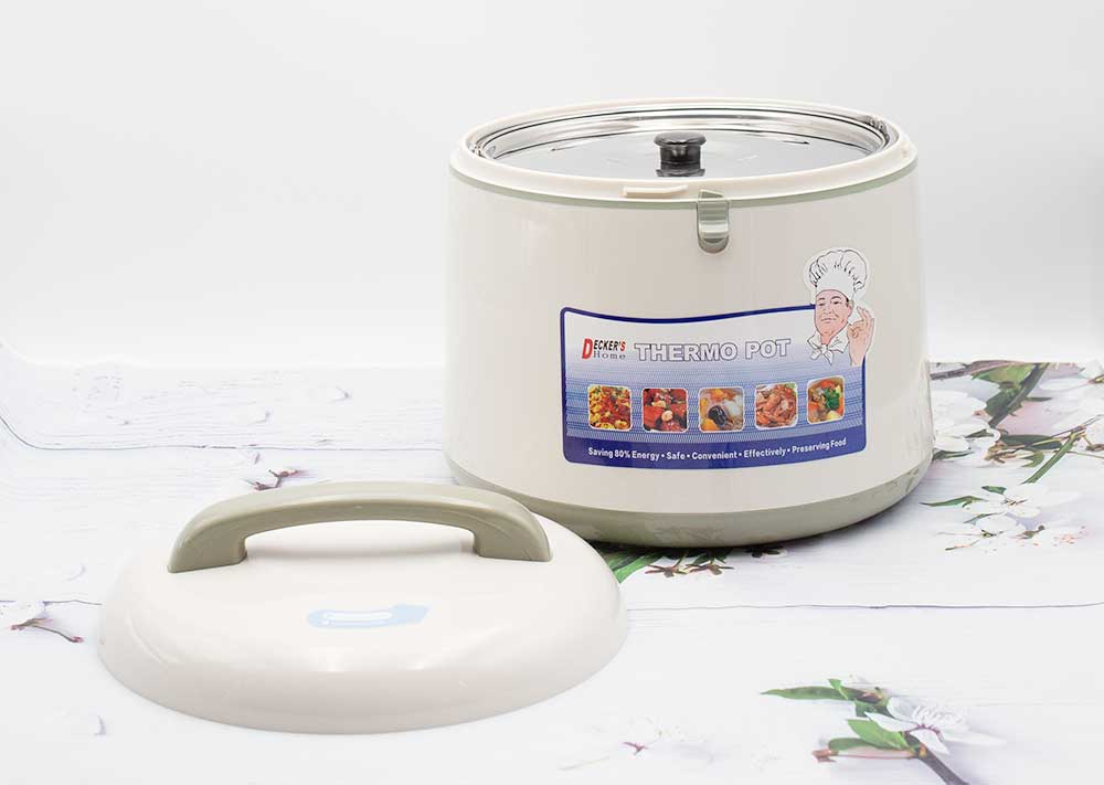 Nồi ủ chân không giữ nhiệt inox Decker's Home Thermo Pot SX-80CF - Hàng chính hãng