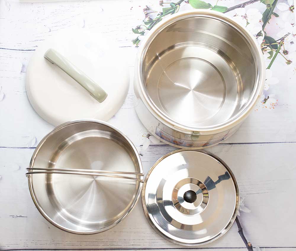 Nồi ủ chân không giữ nhiệt inox Decker's Home Thermo Pot SX-80CF - Hàng chính hãng