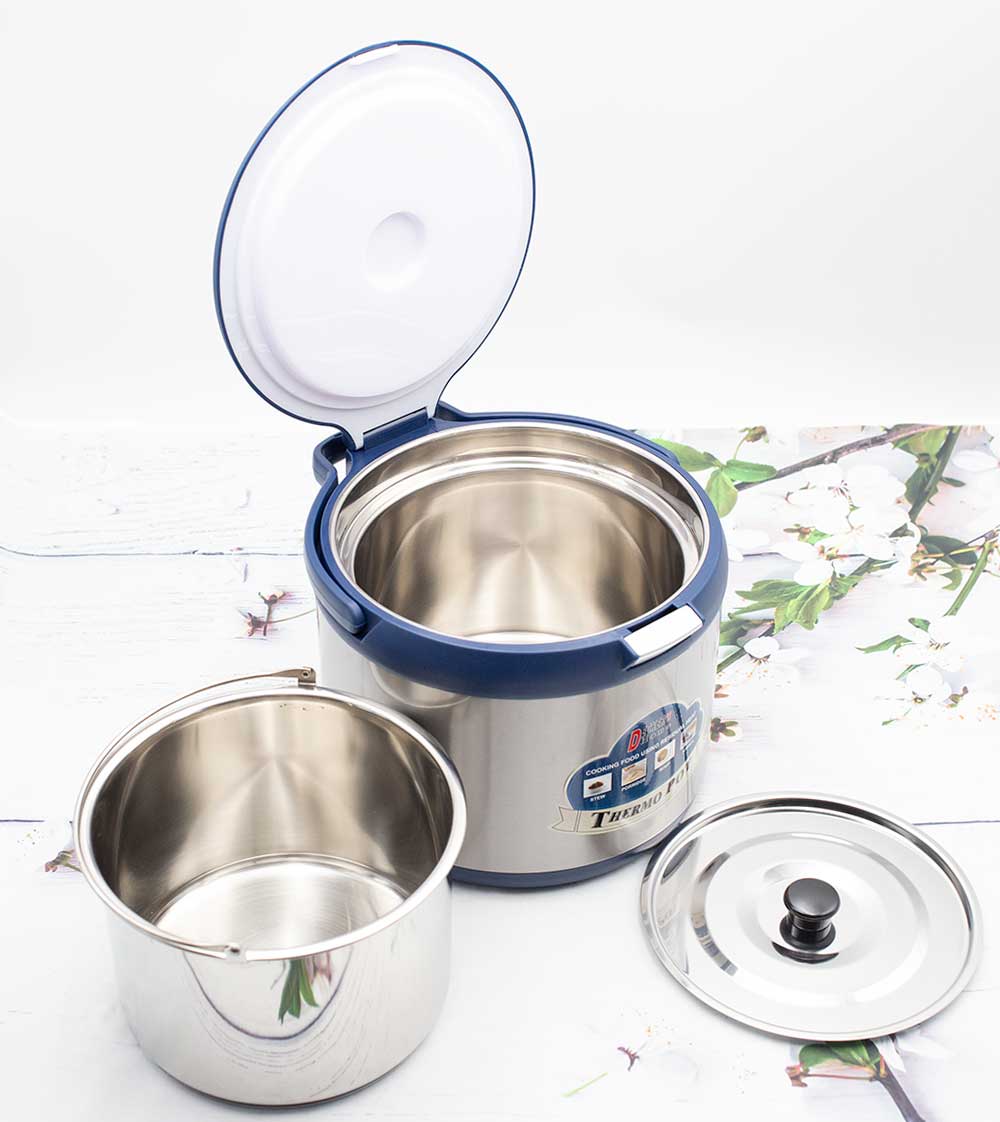 Nồi ủ chân không giữ nhiệt inox Decker's Home Thermo Pot YXM-D35CF 3.5L - Hàng chính hãng