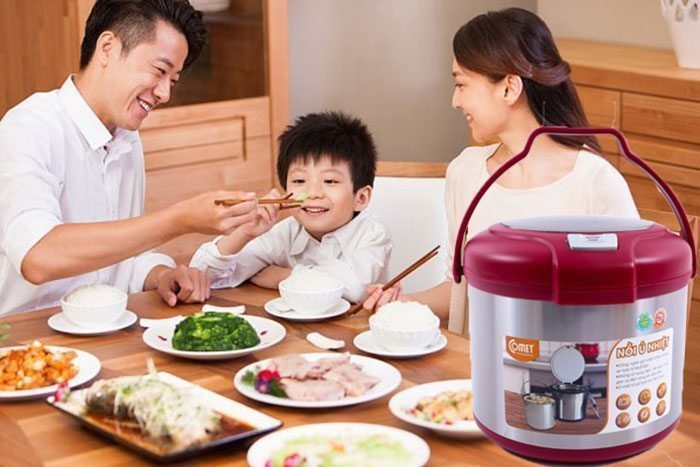 Nồi ủ nhiệt Comet CM7661 - Hàng chính hãng