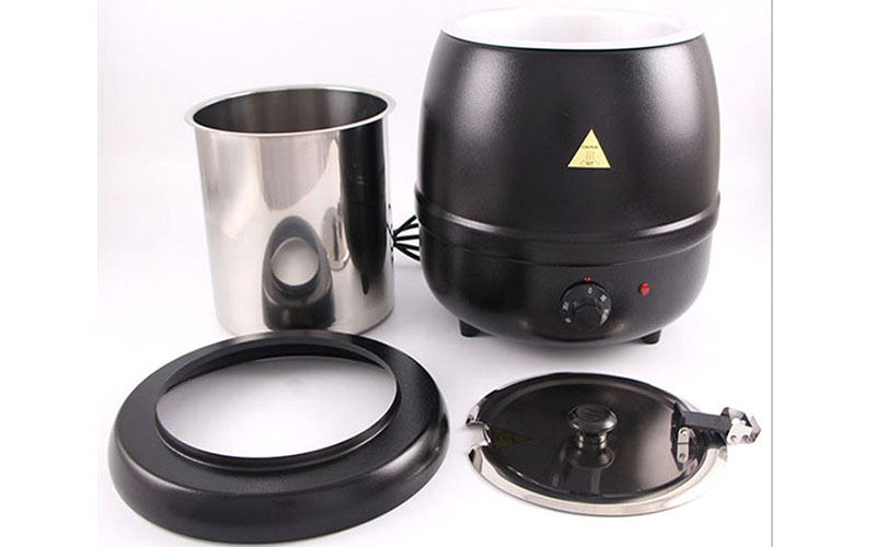 Nồi ủ trân châu vỏ gang 10L