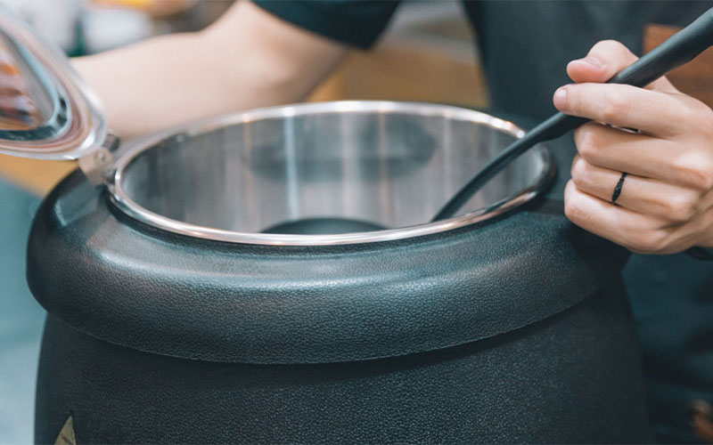 Nồi ủ trân châu vỏ nhựa 10L - Hàng chính hãng