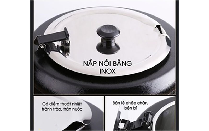 Nồi ủ trân châu vỏ nhựa 10L - Hàng chính hãng