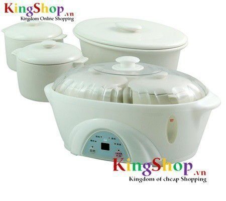 Nồi tiềm Homemax HMNT-JQD-16A  - Thương hiệu Mã Lai - Hàng chính hãng