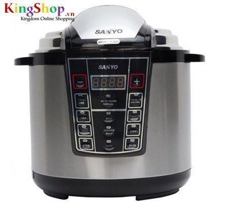 Nồi áp suất điện tử Sanyo EPC-DY609S - Dung tích 6 lít - Hàng chính hãng