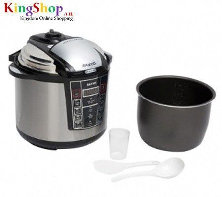Nồi áp suất điện tử Sanyo EPC-DY609S - Dung tích 6 lít - Hàng chính hãng