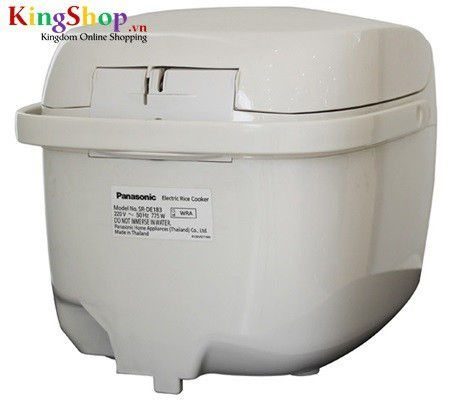 Nồi cơm điện tử Panasonic SR-DE183WRA - Dung tích 1,8 Lít - Hàng chính hãng