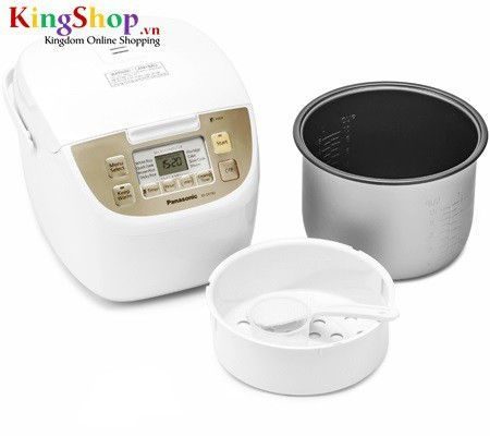Nồi cơm điện tử Panasonic SR-DE183WRA - Dung tích 1,8 Lít - Hàng chính hãng