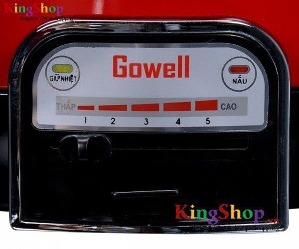 Nồi lẩu điện Gowell GW-301MR - Thương hiệu Việt Nam - Hàng chính hãng