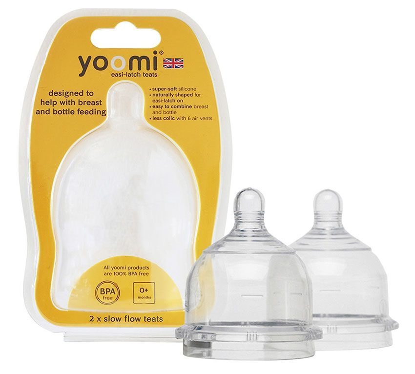Núm ty silicone siêu mềm Yoomi Y2MFT - Hàng chính hãng