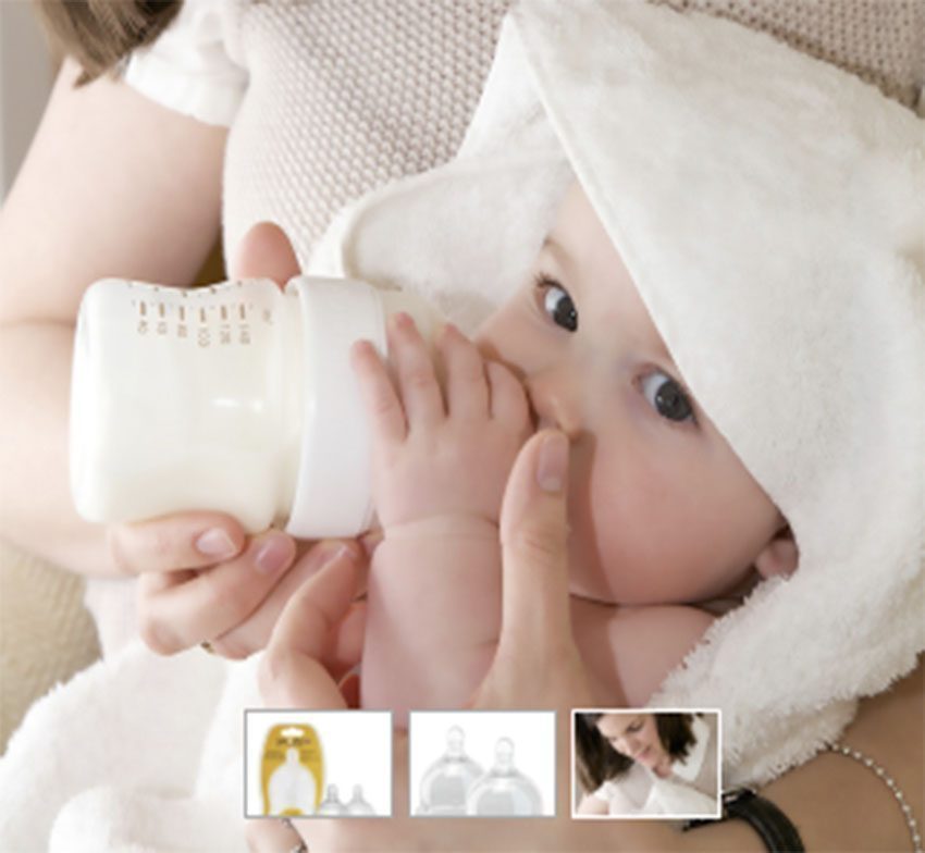 Núm ty silicone siêu mềm Yoomi Y2MFT - Hàng chính hãng