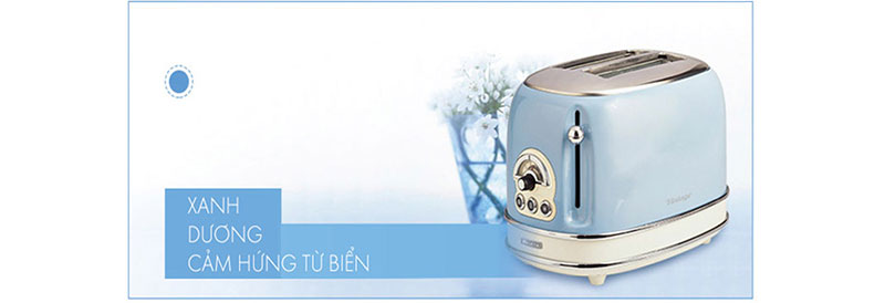 Máy nướng bánh mỳ 2 khay Ariete MOD.0155/15 - Hàng chính hãng