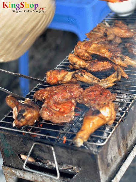 Vỉ nướng điện không khói King Lucky HB-888 - Hàng chính hãng