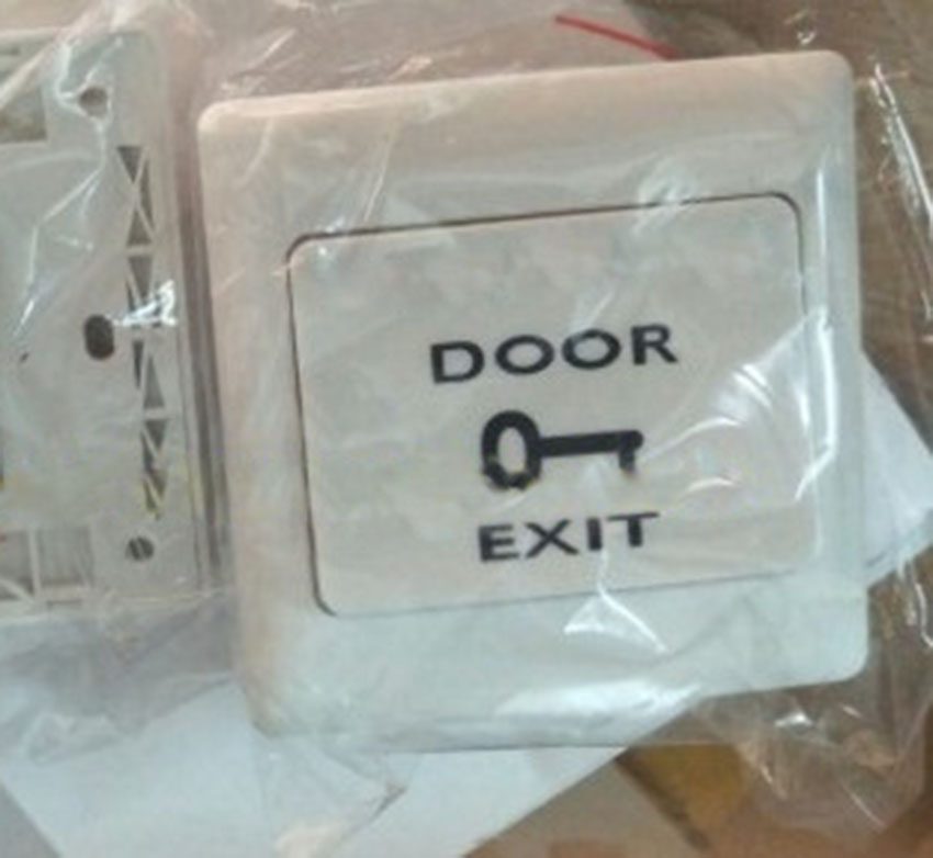 Nút Exit nhấn mở cửa kiểm soát Soyal AR-PB5A - Hàng chính hãng