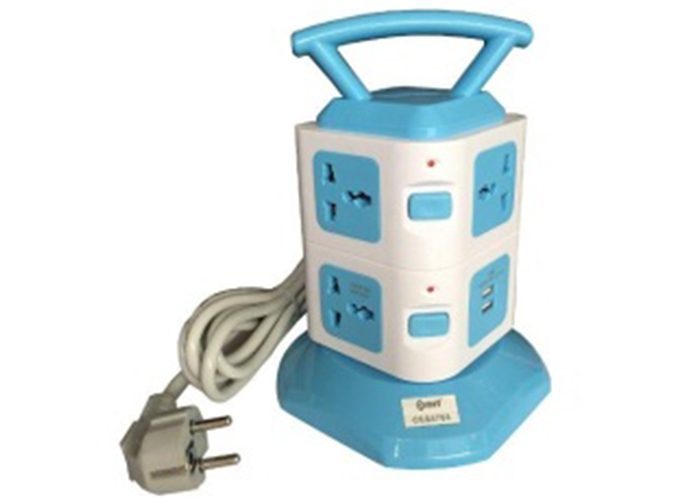 Ổ cắm nối dài có cổng USB Comet CES6703 - Hàng chính hãng
