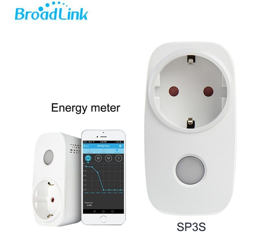 Ổ cắm thông minh Broadlink WIFI SP3S - Hàng chính hãng