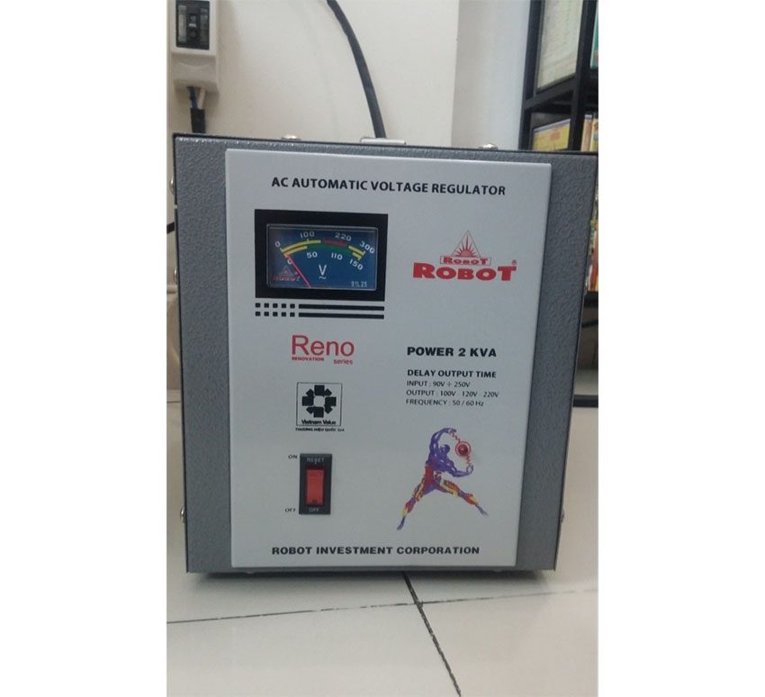 Ổn áp Robot Reno 2KVA 90V-250V - Hàng chính hãng