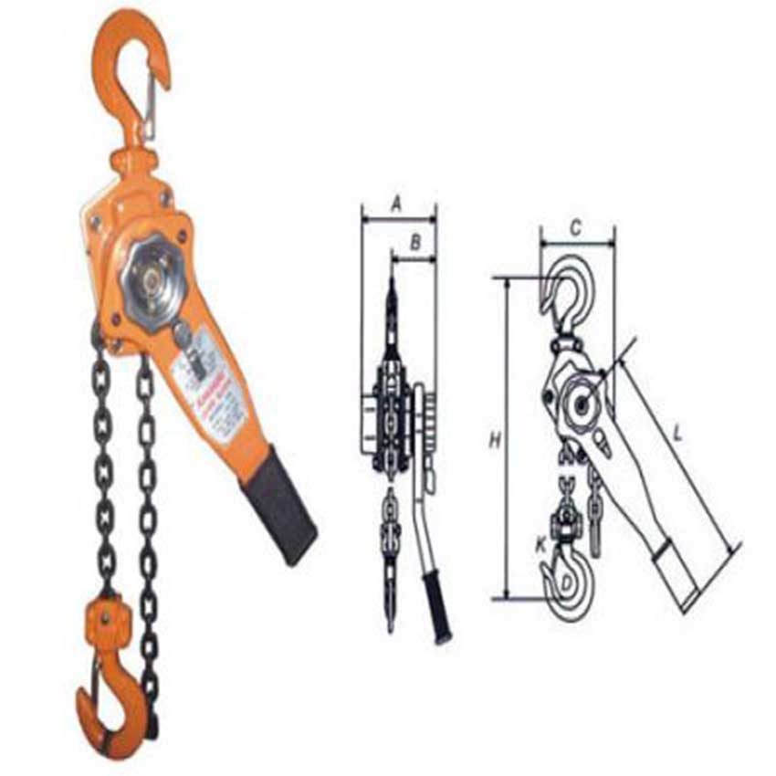 Pa lăng xích lắc tay Kawasaki Lever Hoist VA-0,75 - Hàng chính hãng