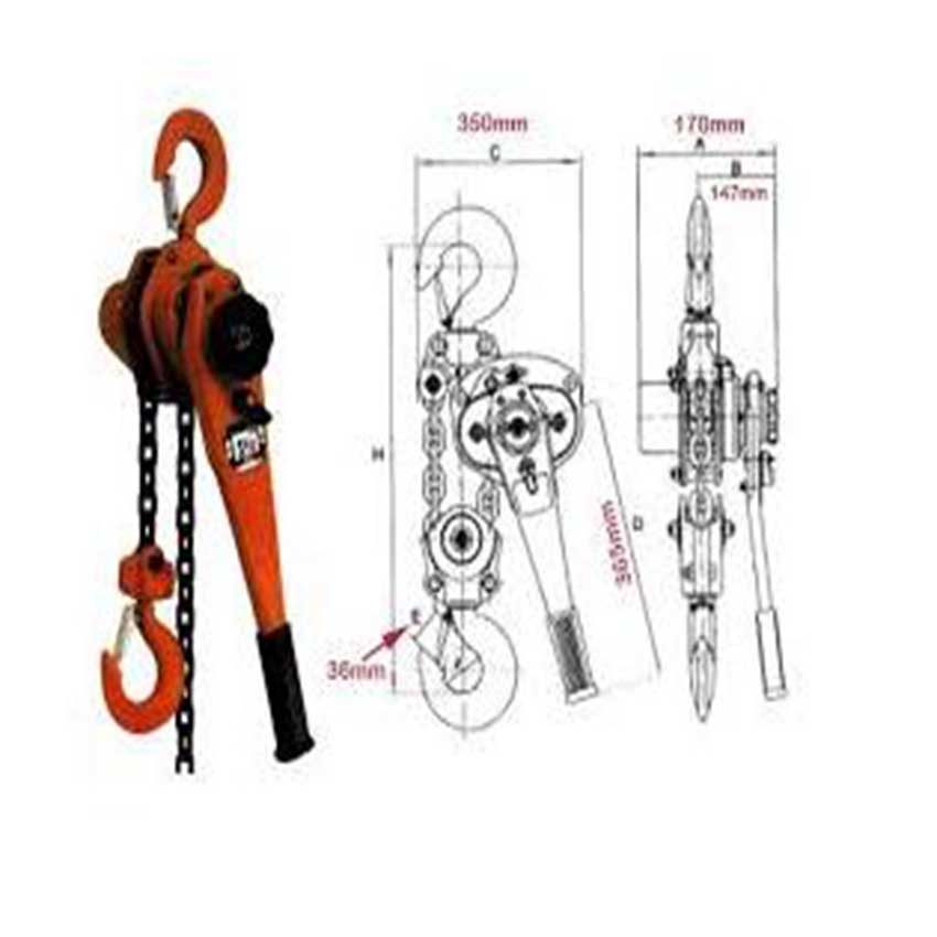 Pa lăng xích lắc tay Kawasaki Lever Hoist VA-9 - Hàng chính hãng