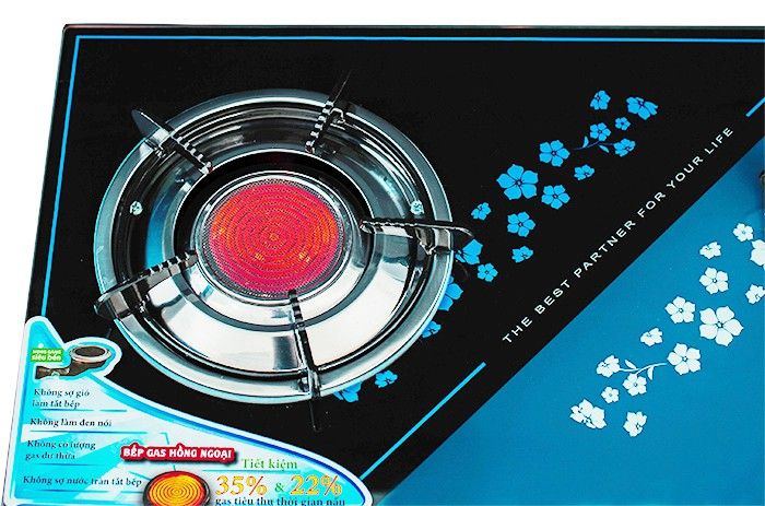 Bếp gas hồng ngoại Peace World PW-7650HN - Hàng chính hãng