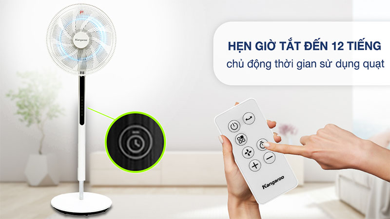 Quạt đứng Kangaroo DC Inverter KG729 - Hàng chính hãng