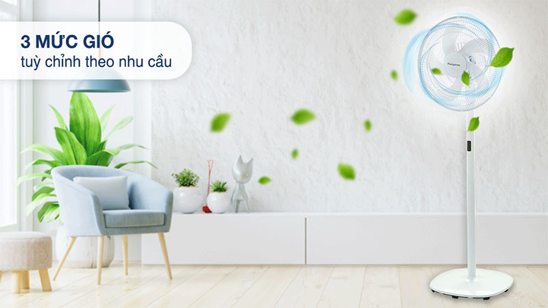 Quạt đứng Kangaroo KG726 - Hàng chính hãng