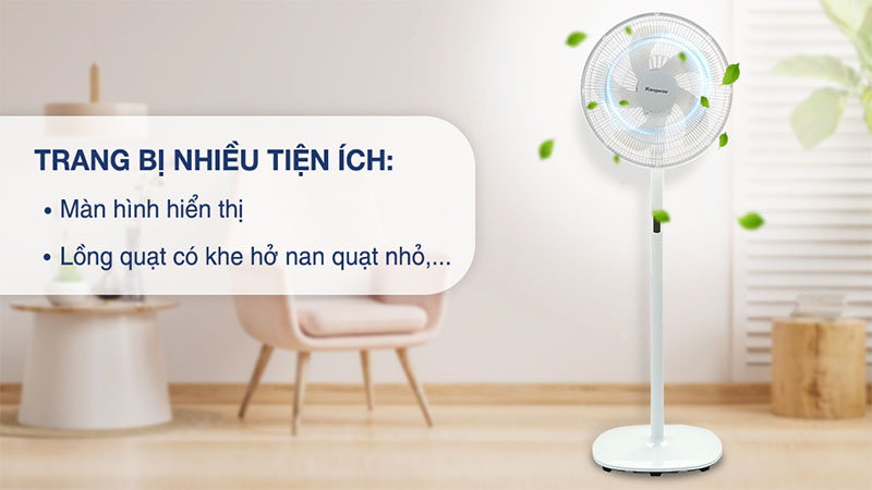 Quạt đứng Kangaroo KG726 - Hàng chính hãng