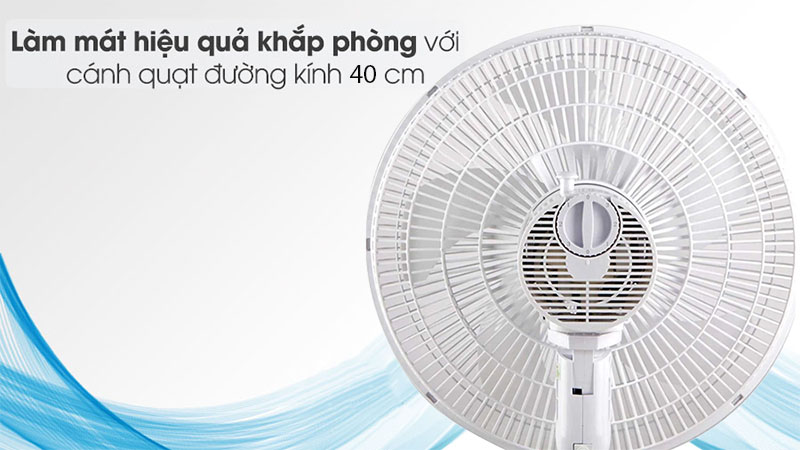 Đường kính cánh của Quạt đứng quay 306 độ Kangaroo KG728