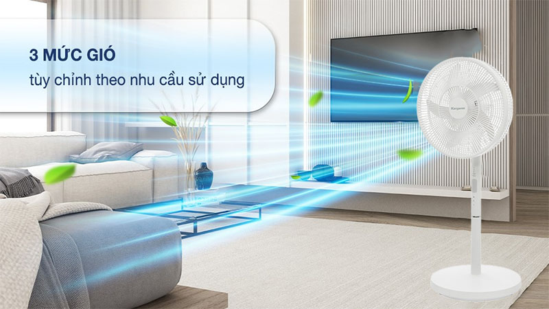 Quạt sạc điện Kangaroo KG739 - Hàng chính hãng