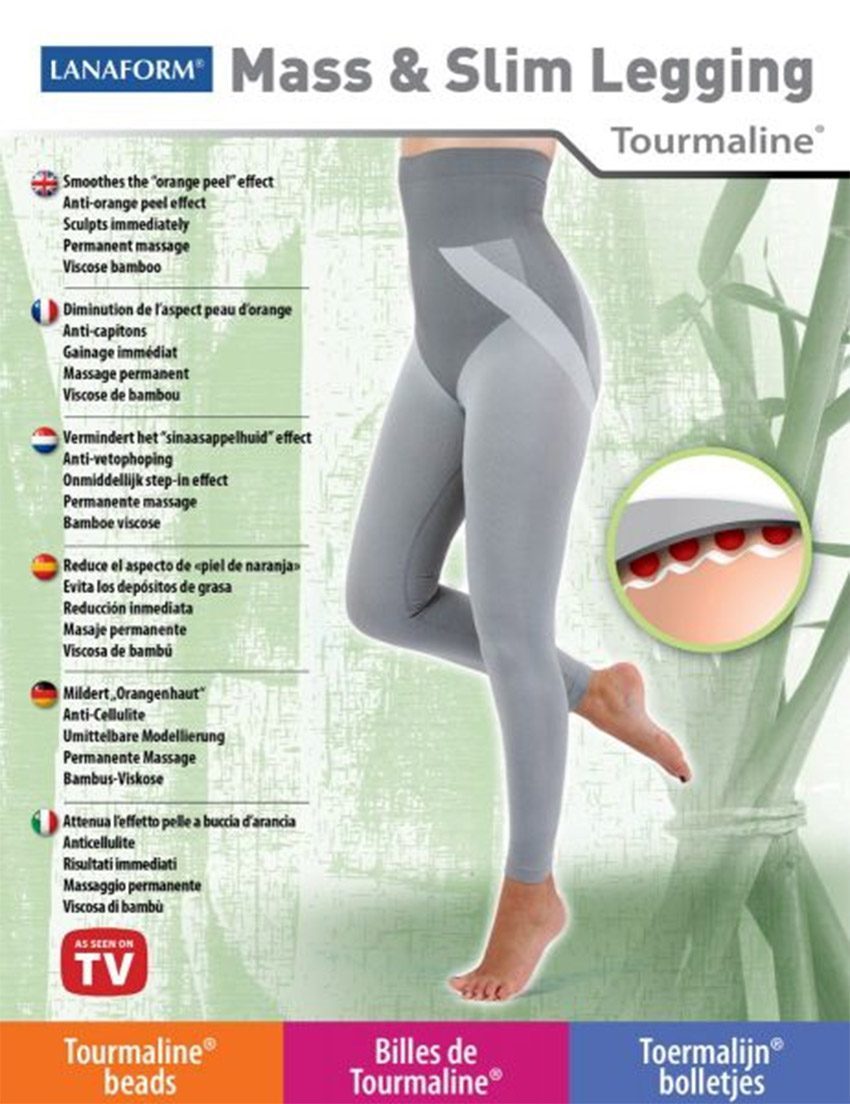 Quần legging định hình giảm size và ngăn chặn da sần Lanaform Mass and Slim LA013204 - Hàng chính hãng