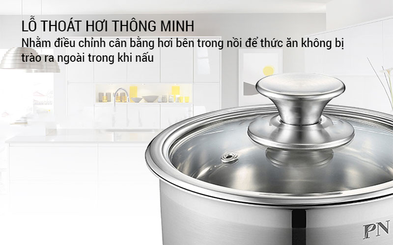 Quánh inox PoongNyun LCPT-16B(IH) - Hàng chính hãng