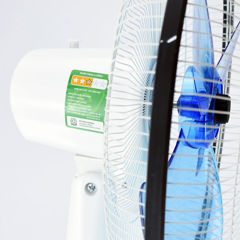 Quạt đứng công nghiệp Goldsun CA2301 tháo lắp đơn giản, dễ dàng vệ sinh