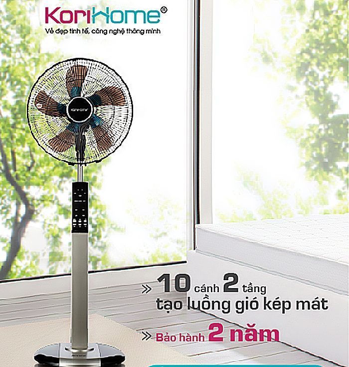 Quạt cây Korihome SFK-268-BS - Hàng chính hãng