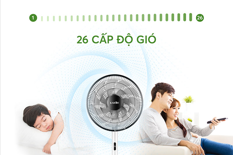 Quạt cây Karofi KF-352DC - Hàng chính hãng