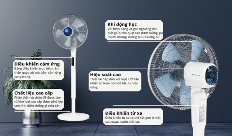 Quạt cây Rowenta VU5870 - Hàng chính hãng