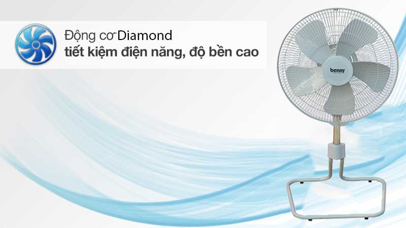 Quạt chân quỳ công nghiệp Benny BF-223F - Hàng chính hãng