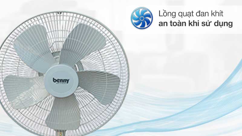 Quạt chân quỳ công nghiệp Benny BF-223F - Hàng chính hãng