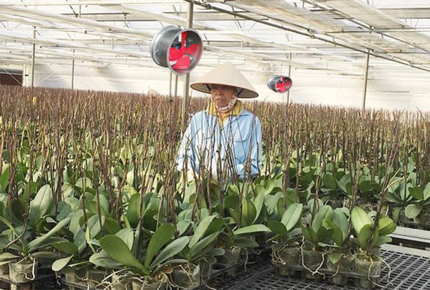 Quạt công nghiệp tròn Hasaki DFG 40 - Hàng chính hãng
