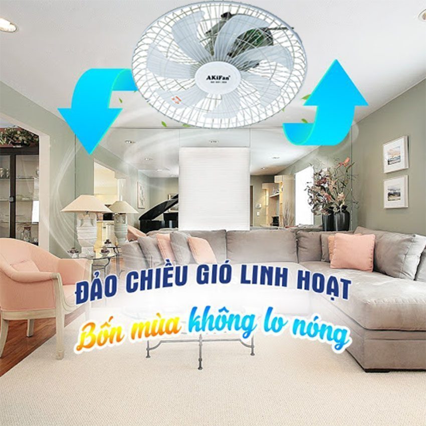 Chức năng của Quạt đảo trần AkiFan TD105