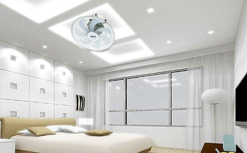 Quạt đảo trần AkiFan TD105 với thiết kế gắn tường