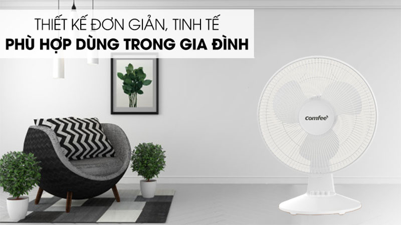 Quạt để bàn Comfee CFT-12PWM0A3 - Hàng chính hãng