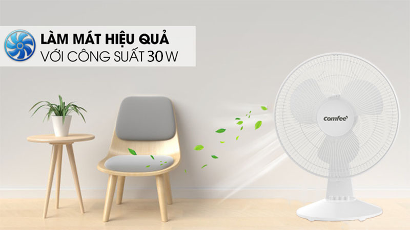 Quạt để bàn Comfee CFT-12PWM0A3 - Hàng chính hãng
