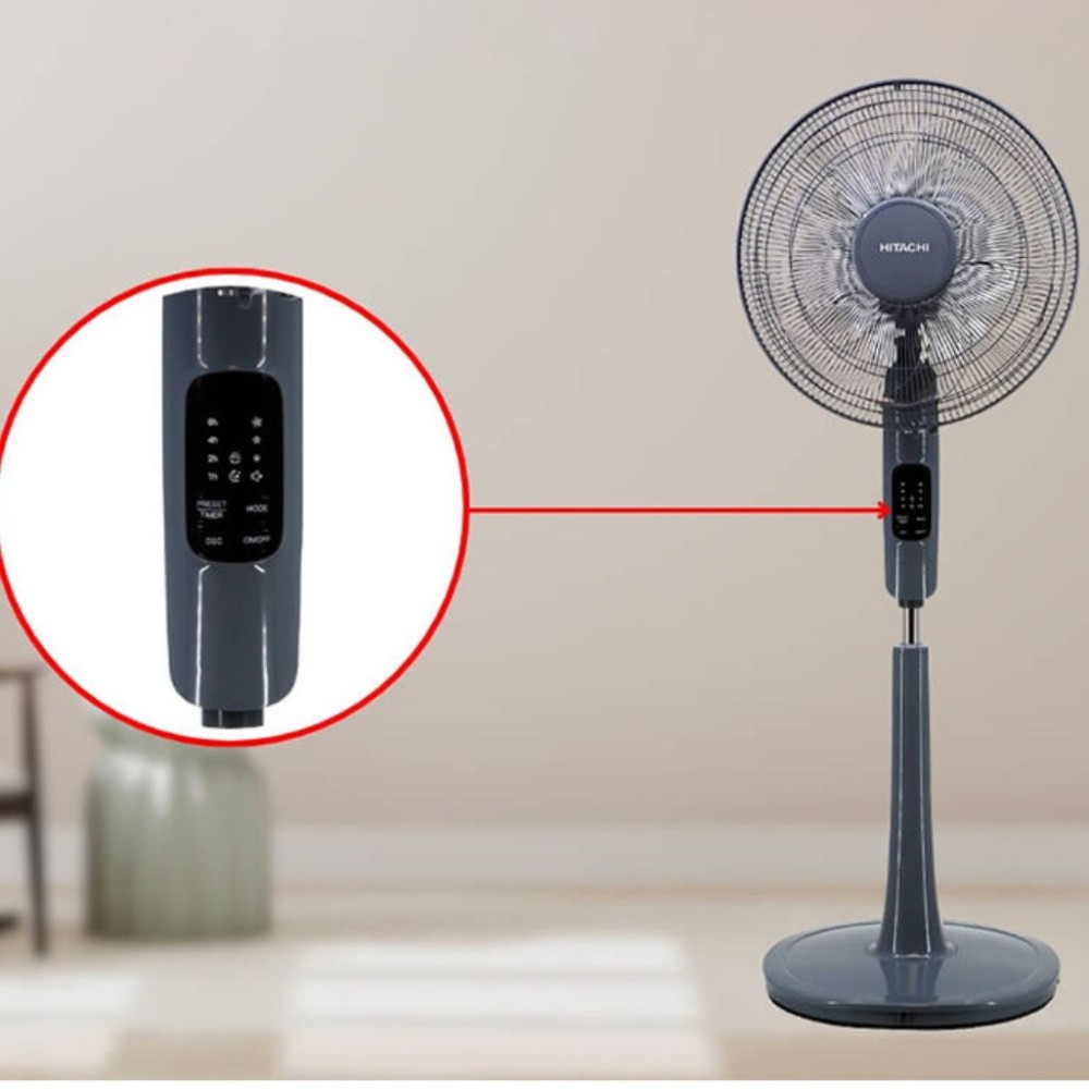 Quạt đứng Hitachi LF-A6RCGN - Hàng chính hãng