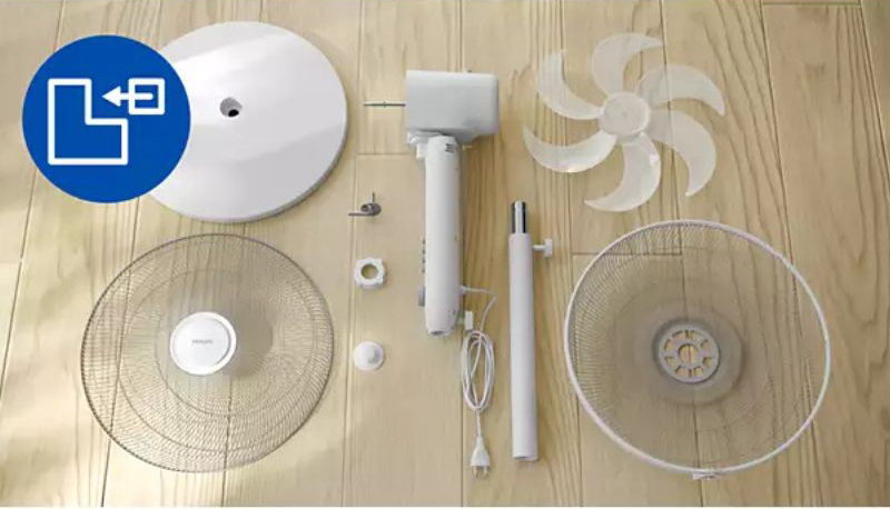 Quạt đứng Philips CX1220/00 - Hàng chính hãng