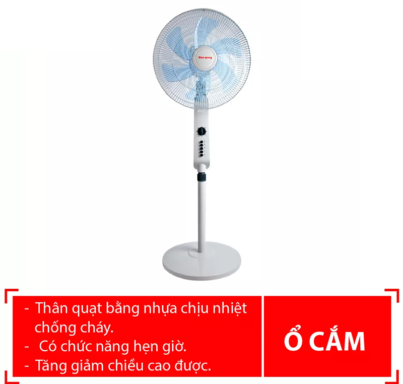 Quạt điện quang ĐQ ESF01W - Hàng chính hãng