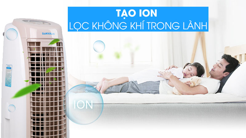 Chức năng tạo ion của Quạt điều hoà Daikiosan DKA-02500B